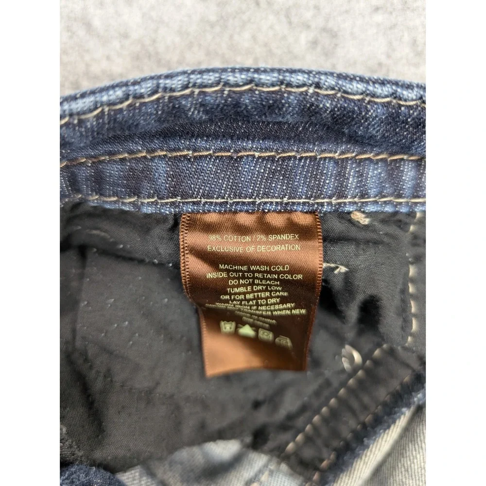 Kut from the Kloth Women Dark Wash Boot Cut Jeans Size 14 Indigo Denim
